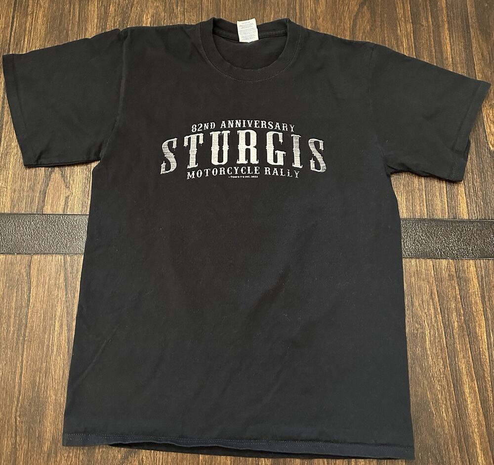 2022 82nd Sturgis Motorcycle Rally T-Shirt Size Medium